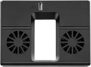 zolyet Game Console Cooling Fan with 2 High- Cooling Fans Switch USB face Low Noise Compatible with Series X Black