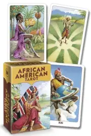AFRICAN AMERICAN TAROT MINI DECK Pocket Sized Edition Card Set oracle miniature