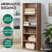 ALFORDSON Wardrobe Clothes Closet Storage Cabinet 5 Shelves Wood