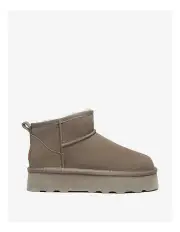 [UGG Australian Shepherd] Ronnie Thick Bottom Platform Boots in Caribou