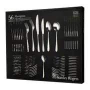 Stanley Rogers 56 Piece Stainless Steel Hampton Cutlery Set - 56pc