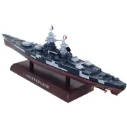 9.8in 1/1000 French Battleship Richelieu Finished Alloy Model Perfect Toy Gifts