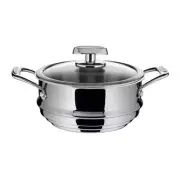 Scanpan Axis Multi Steamer Insert 20cm Quality Stainless Steel Riveted Handles