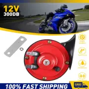 1PCS 12V 300DB Super Train Horn For Trucks Car Boat Motorcycles Universal Red (for: Daihatsu)