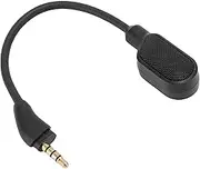 Zopsc Microphone Replacement for HyperX Cloud III, Noise Canceling Detachable Game Mic with LED Indicator