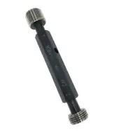 Metric Thread Plug Gage M18 x 1.5 6H Thread Go and NoGO Double Ends Thread Gauge