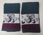 Vtg NWT 2 Fingertip Towels Santens Red & Green 15.25" x 11" USA Angel Cherub