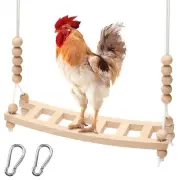 Chicken Swing,Arc-Shaped Chicken Perch Handmade,Chicken Toys for Coop Accesso...