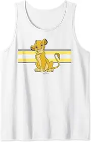 [Disney] The Lion King Simba Stripe Portrait Tank Top