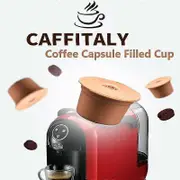 New product,3 PCS Coffee Capsule Filter Cups for Caffitaly with Reusable Case