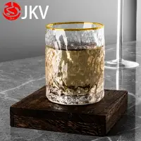 在飛比找樂天市場購物網優惠-jkv玻璃杯威士忌杯冰凍燒酒杯果汁杯檸檬茶杯綠茶杯奢冰川洋酒