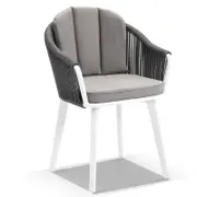 Alpine Outdoor Rope And Aluminium Dining Chair