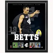 Eddie Betts Carlton F.c. Official Licensed Afl Print Framed