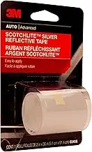 3M Scotchlite Reflective Tape, Silver, 2-Inch by 36-Inch