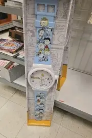 Peanuts Snoopy Comic Strip 36” Wristwatch Wall Clock