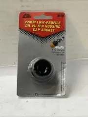 CTA 2570 Engine Oil Filter Cap Socket - 27mm Low Profile, 3/8" Drive