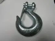 3/8" G43 HIGH TEST CLEVIS SLIP HOOK, 5,400 LBS. WLL (CH)