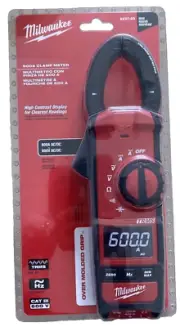 MILWAUKEE (2237-20) 600 Amp AC/DC Digital Clamp Meter HVAC/R