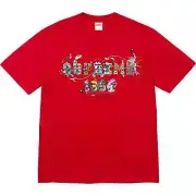 Brand New Supreme Varsity Tee T-shirt Color Red Size XL Week 19-SS24
