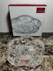 Celebrations by Mikasa Crystal Angel Plaque Platter Plate Rejoice Collection