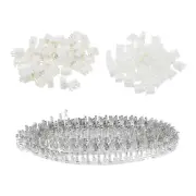 2.54mm Connector 3 Pin Male Female Header Housing Crimp DIP 50 Set
