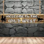 Western Party Decoration Supplies Western Cowboy Themed Banner Supplies Western Party Backdrop Photo Booth Wall Party Décor