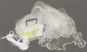 Ahi CN-210 Clear Mono Cast Net 3/8" Mesh 10 ft Radius 3/4 lb. Lead per ft