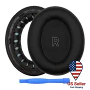 Ear Pads for Bose QuietComfort Ultra Headphones Memory Foam & Protein PU Black