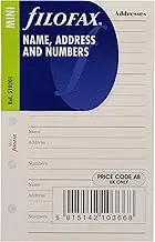 Mini Name, address and telephone number