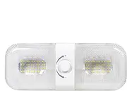LED Cab Lights | Three-Color Vehicle Dome Light LED Cab Lamp | 12V-24V Truck Ceiling Lamp Vehicle Accessories for RV Car Trailers Boat