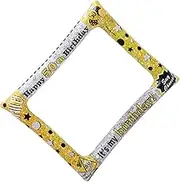 PVC Inflatable Photo Frame with Creative Balloon Pattern for Fun Photo Booth Props Ideal for Birthday Parties and Celebrations