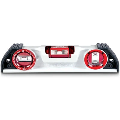 Kapro CAST ALUMINIUM TORPEDO TOOLBOX LEVEL K935 250mm 3-Vials V-Groove*USA Brand
