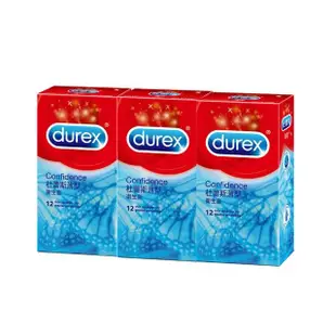 【Durex杜蕾斯】薄型保險套12入*3盒(共36入)