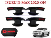 Matte Black Door Handle Insert Bowl Fits Isuzu Dmax D-Max 4 Door Double Cab 2020