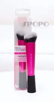Real Techniques Sam & Nic Chapman Sculpting Kabuki Brush #1432NP 100% Authentic