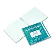 R Wirebound Check Register Accounting System, 8 3/4 x 10, 40-Page Book , Gree...
