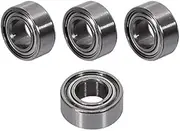 4 Pcs Ball Bearing(5X10X4MM) BE002 Compatible with JLB Racing Cheetah 1/10 Brushless RC Car Parts Accessories