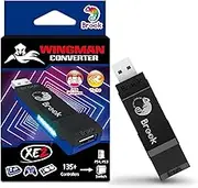 Brook Wingman XE 2 Converter - Two in One Wireless Controller Adapter for PS, Switch/Switch2 Consoles, and PC, Supports Remap and Adjustable Turbo