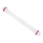 Fondant Rolling Pin with Guide Rings 20 Inch PP Plastic for Clay Baking Clay