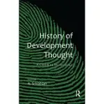 HISTORY OF DEVELOPMENT THOUGHT: A CRITICAL ANTHOLOGY