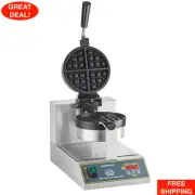 Non-Stick Belgian Waffle Maker with Digital Timer and Temperature Controls -120V