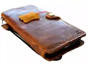 Genuine Leather case For Galaxy s22 S23 S24 S25 Ultra Wallet Note s21 s20 Oiled