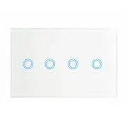 3A WiFi Smart 4 Gang Light Switch for SmartLife Home Automation