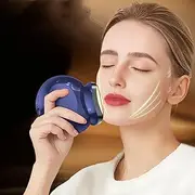 Skin Tightening Machine, 5D Face Lift Machine with 38 Gold Import Heads, Adjustable 4 Modes and Penetrates Deeply Into Skin, Strong Root Effect and 100% High Absorption, No Stimulation, for Firm