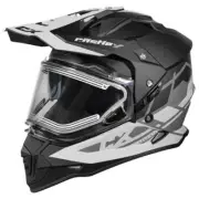 Castle X Mode D/S SV Trance Snowmobile Helmet w/ Electric Shield - Matte Black