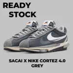 耐吉 SACAI X NIKE CORTEZ 4.0 灰色