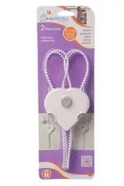 Dreambaby Flexi Lock - Cabinet & Drawer Handle Locks - Cabinet Safety Straps - w