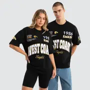 [Nena and Pasadena AFL] West Coast Eagles AFL Academy Tee Jet Black