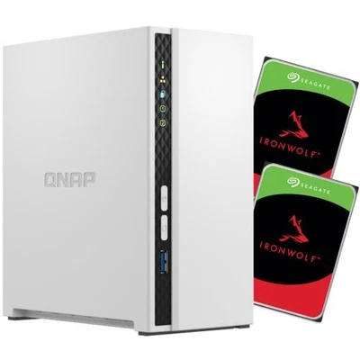QNAP TS-233 2-Bay NAS with 2x 10TB NAS HDD Bundle [BDLQNP23312]