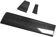 ATATNK Carbon Fiber Compatible for Porsche Macan 95B 2014-2022 Car Interior Moldings Console Door Dashboard Panel Strips Cover Accessories(18-22)